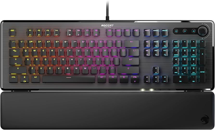 Amazon.co.jp: ROCCAT ゲーミングキーボード Vulcan II ブラック/黒 US