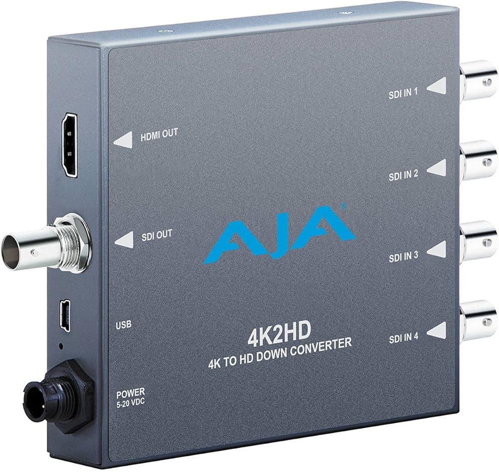 Amazon | AJA 4K2HD 4K/UHD - HD-SDI および HDMI ダウンコンバーター