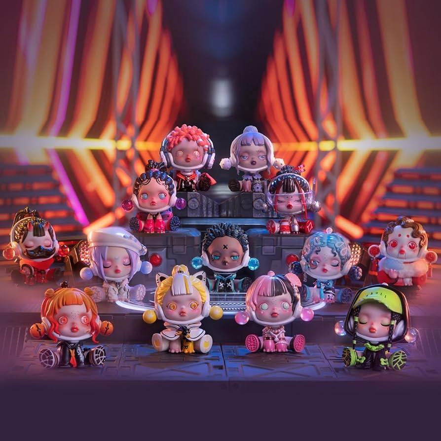 Amazon.co.jp: POP MART SKULLPANDA City of Night シリーズ【アソート