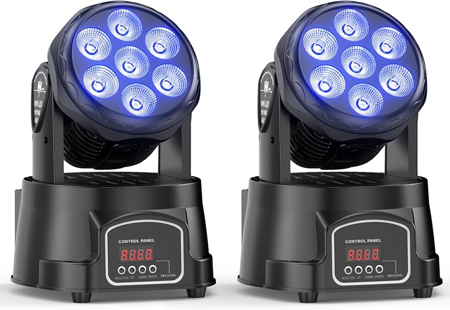 Amazon.co.jp: U`King LEDムービングライト ムービングヘッドライト