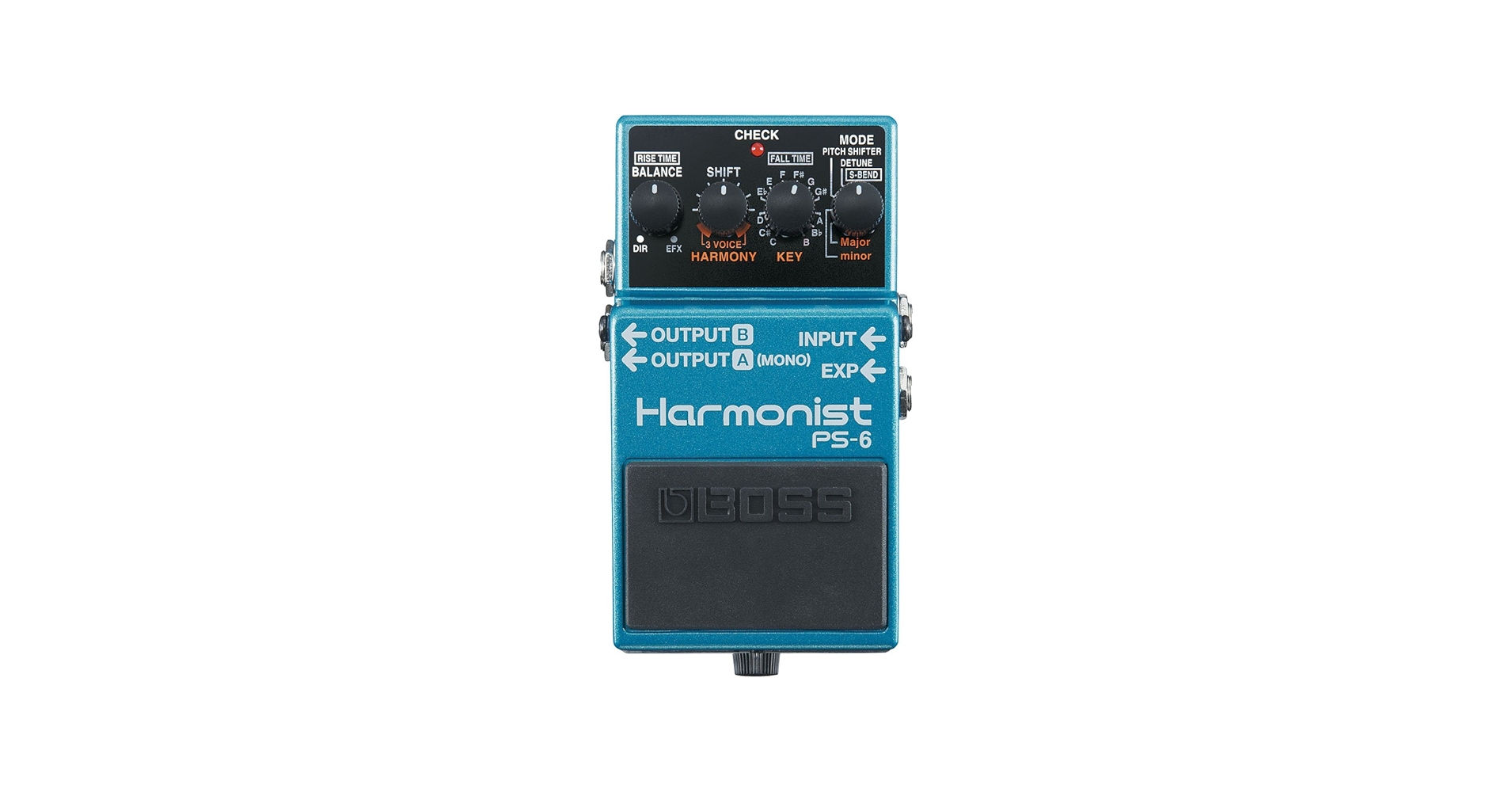Amazon.com: BOSS Harmonist Guitar Pedal (PS-6), Blue : Musical