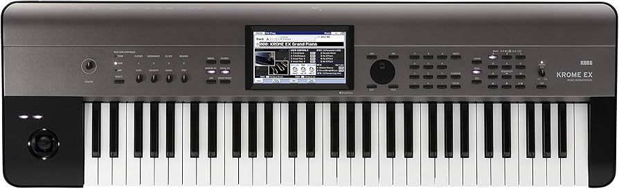 Amazon.com: Korg Krome EX 61-Key Synthesizer Workstation : Musical