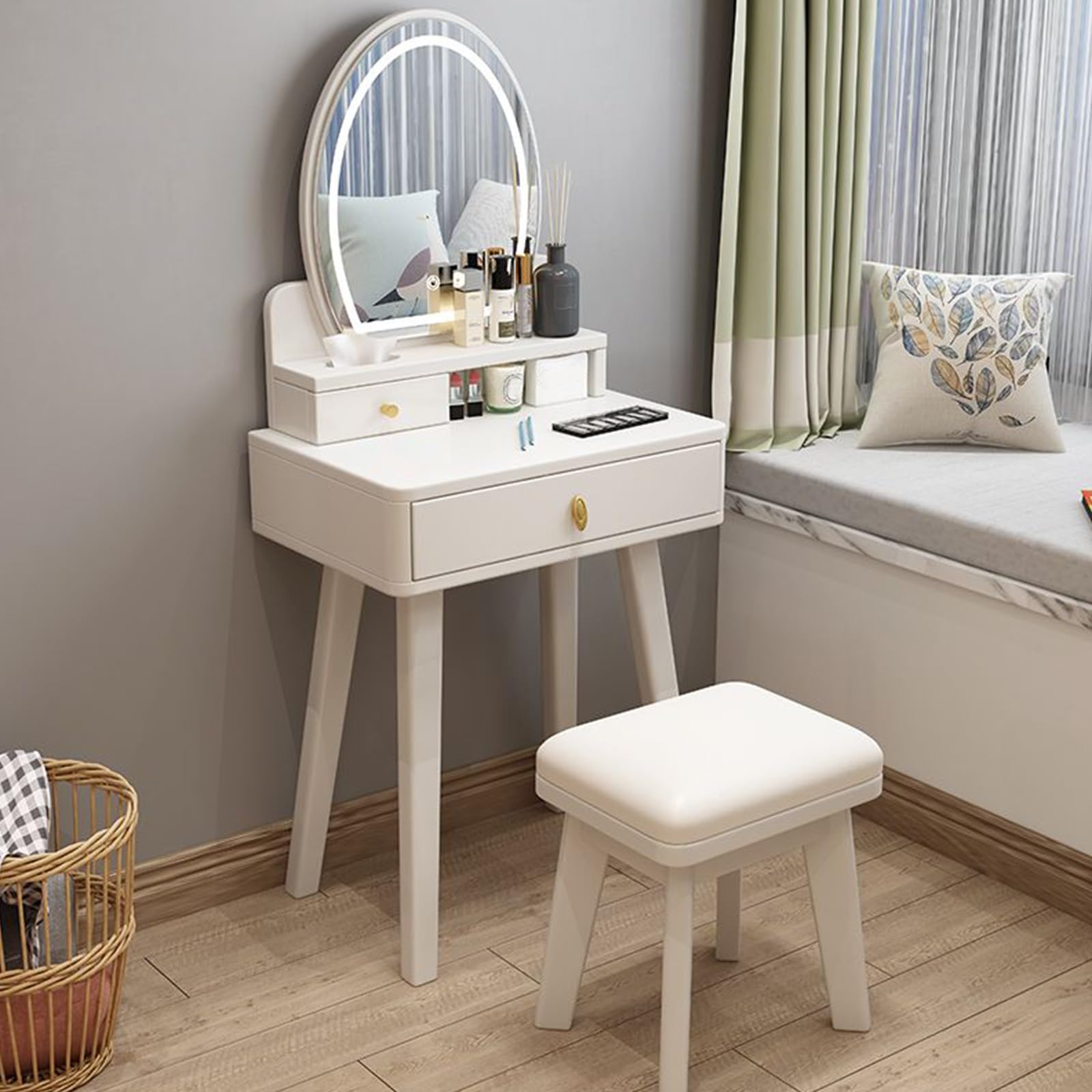 Amazon｜鏡台簡単｜鏡台・ドレッサー オンライン通販