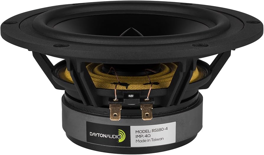 Amazon | 【国内正規品】Dayton Audio RS180-4 18cm ウーファー 4Ω