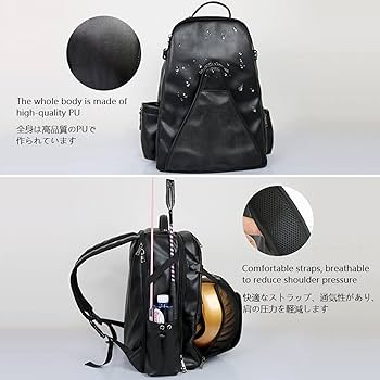 Amazon.co.jp: TIKEN 乗馬バッグバックパック男女兼用乗馬用品 Black