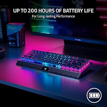 Amazon.com: Razer BlackWidow V3 Mini HyperSpeed 65% Wireless
