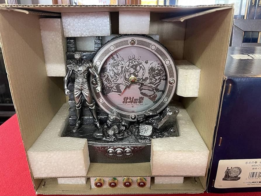 Amazon.co.jp: リズム時計 ケンシロウ オブジェクロック 「北斗の拳