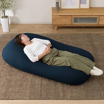 Amazon.co.jp: ニトリ(NITORI) ビーズクッションBS215 角丸 メガ