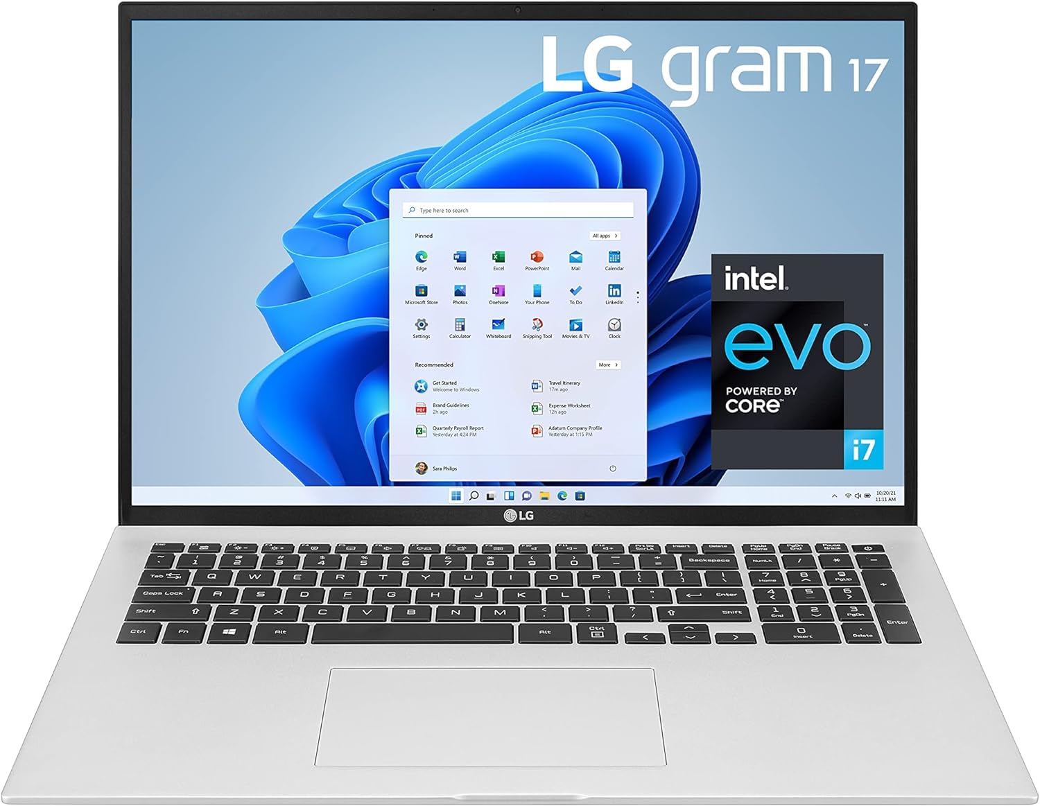 Amazon.com: LG gram 17Z95P Laptop 17
