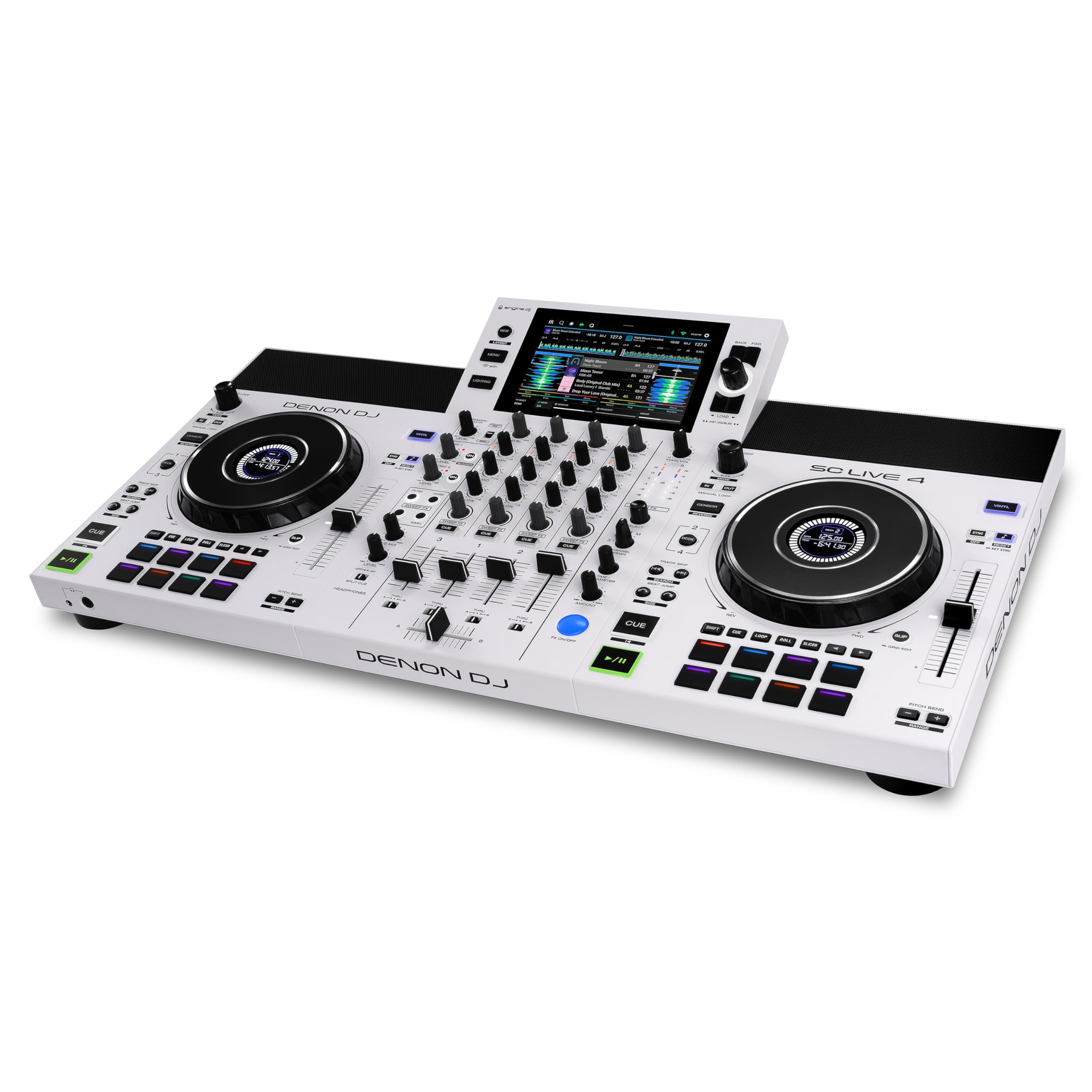 Amazon | Denon DJ SC LIVE 4 スタンドアローンDJコントローラー Stem
