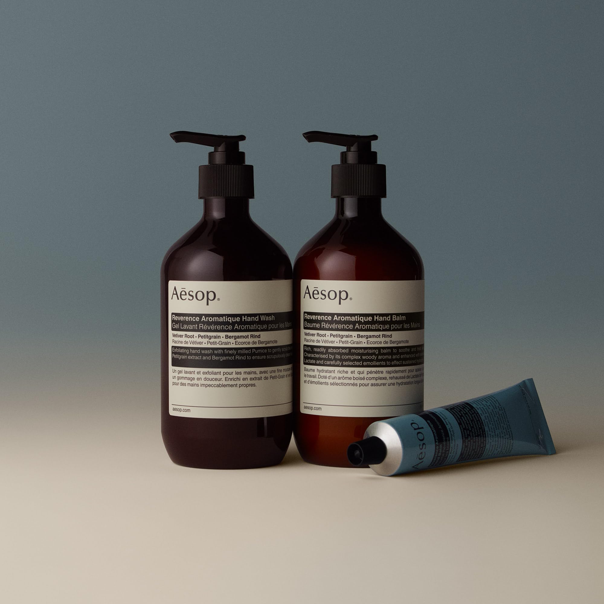 Amazon.com : Aesop Reverence Hand Wash & Balm Set | Woody, Earthy