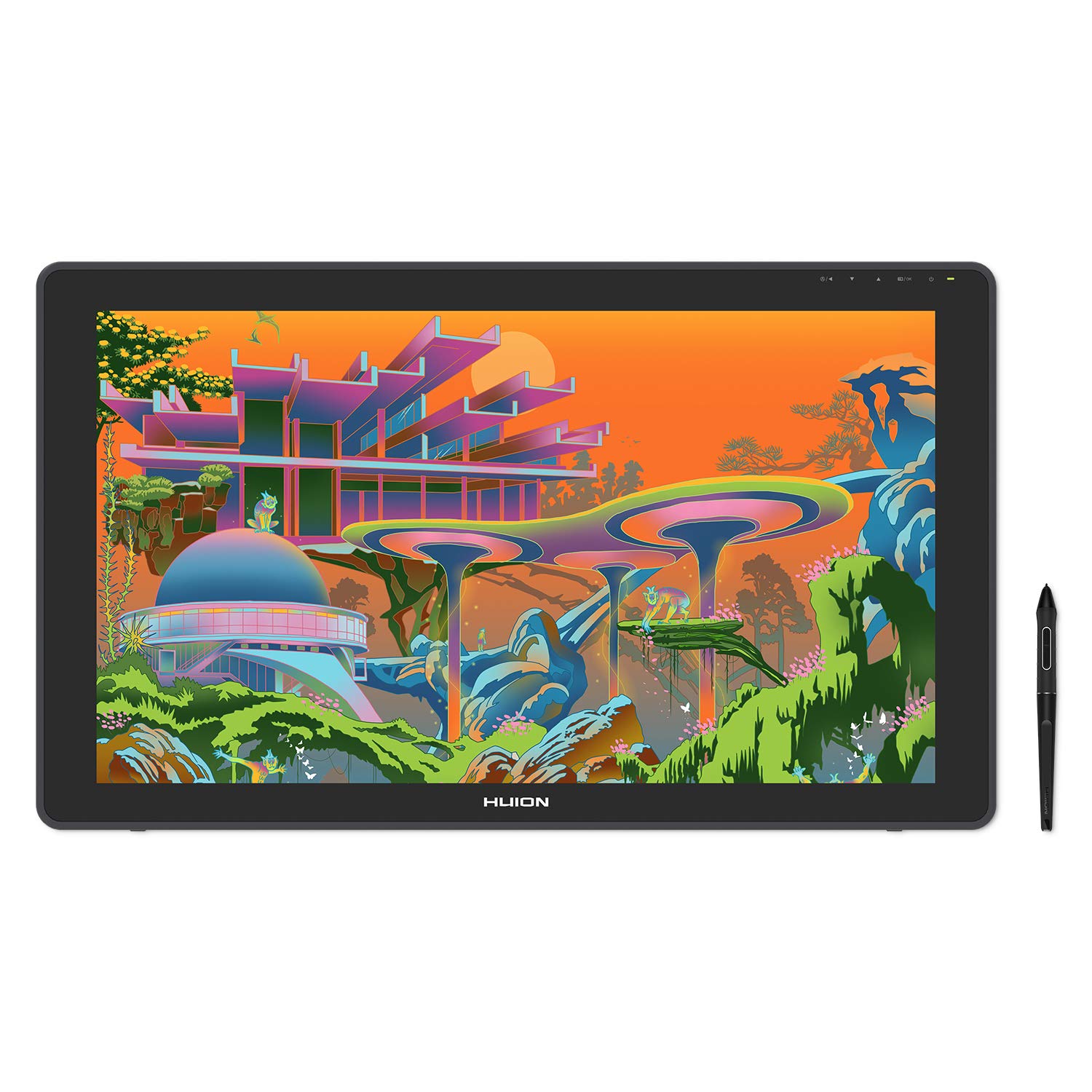 Amazon.co.jp: HUION 液タブ Kamvas22 Plus 液晶ペンタブレット 21.5型