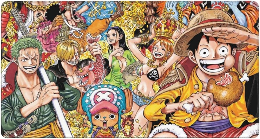 Amazon.co.jp: ワンピース マウスパッド パソコン 周辺機器 長方形 超