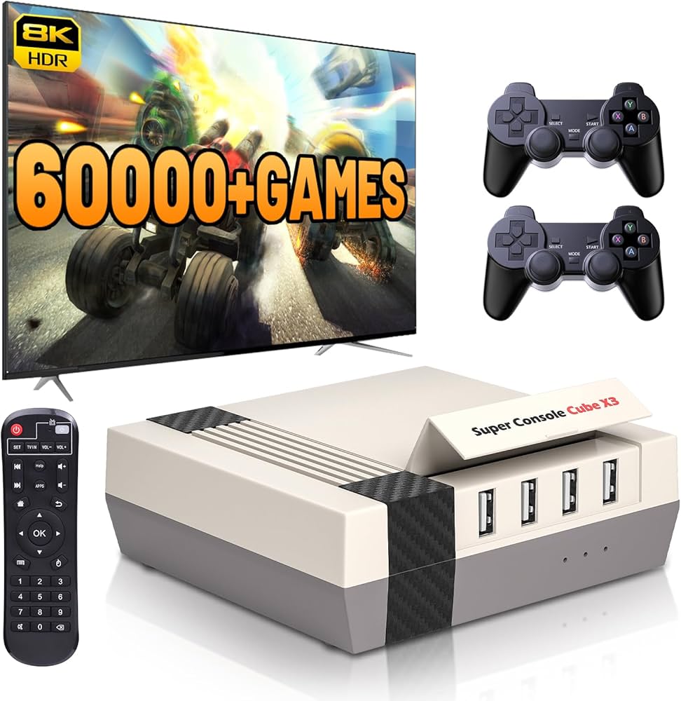 Amazon.co.jp: Kinhank スーパーコンソール キューブ X3 レトロゲーム