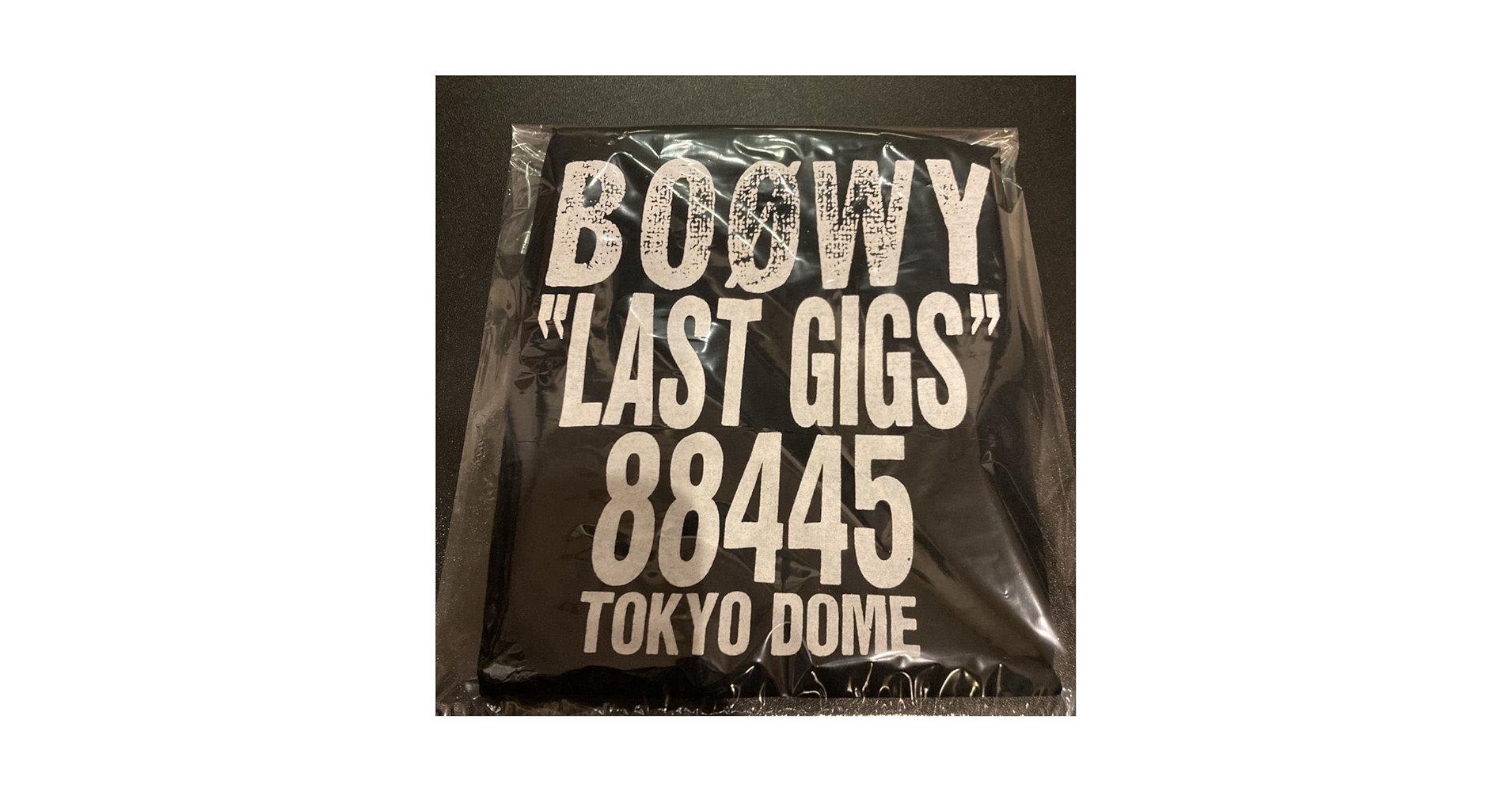 BOØWY LAST GIGS タンクトップ ボウイ 未使用 当時物 日本製 BOOWY