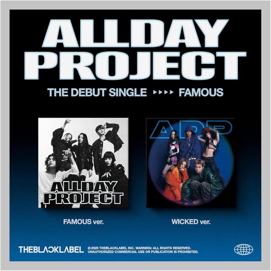 Amazon.com: ALLDAY PROJECT FAMOUS Debut Single Album with Tracking