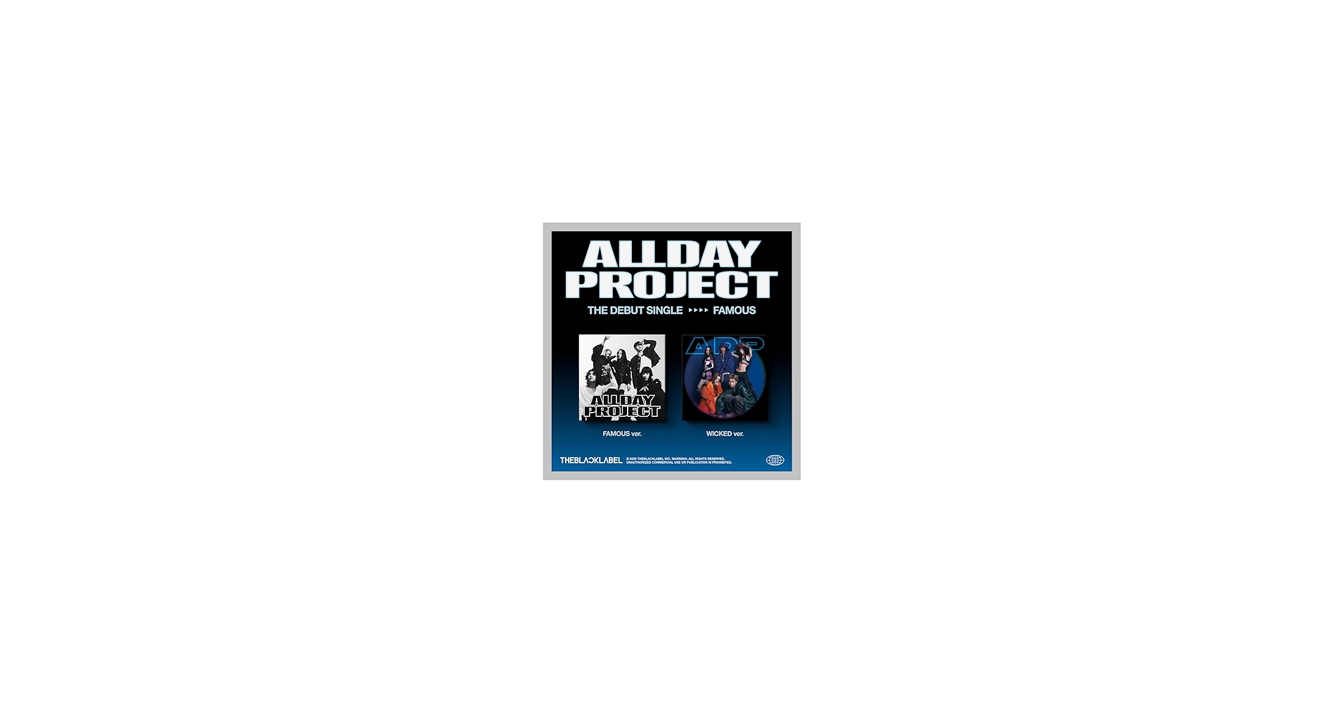 Amazon.com: ALLDAY PROJECT FAMOUS Debut Single Album with Tracking