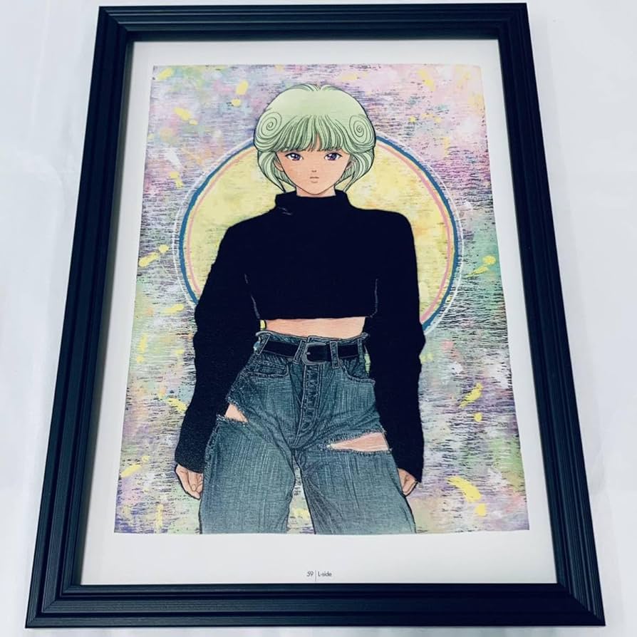 Amazon.co.jp: 電影少女 イラスト 額装品 A4サイズ 桂正和 ポスター風
