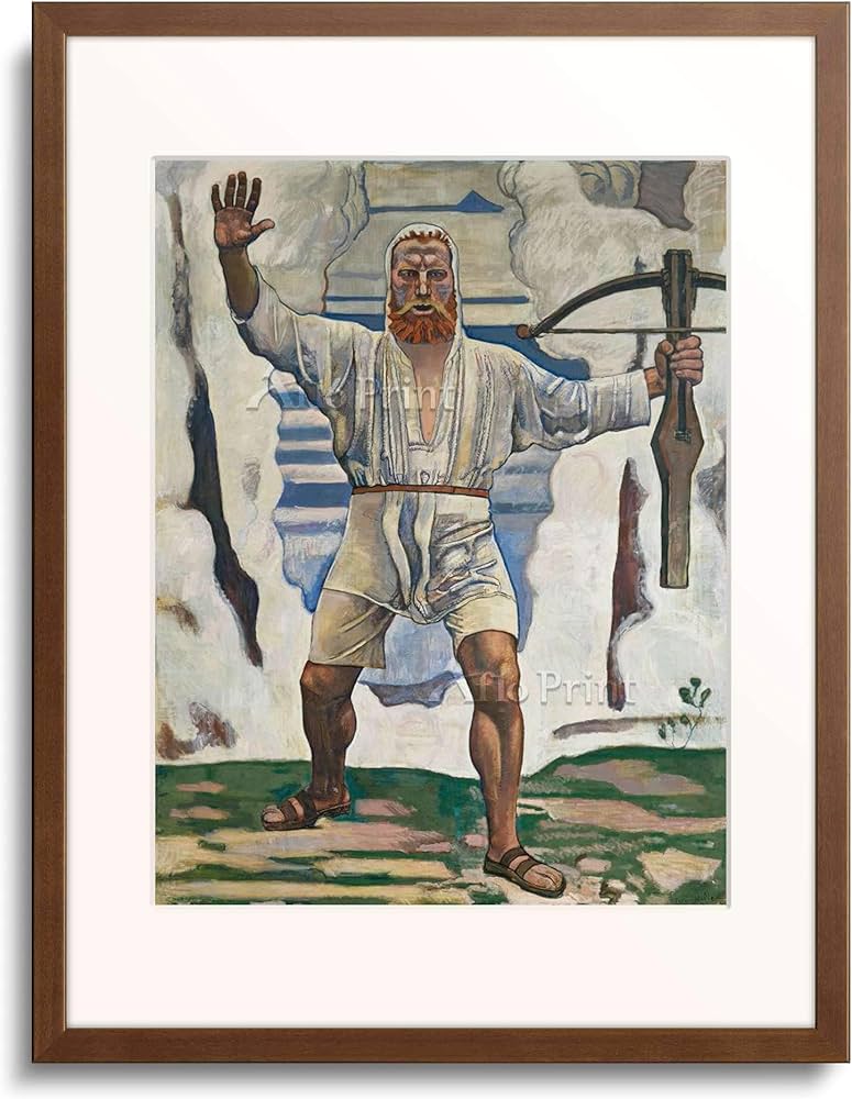 Amazon｜フェルディナント・ホドラー 「William Tell. 1897」 額装