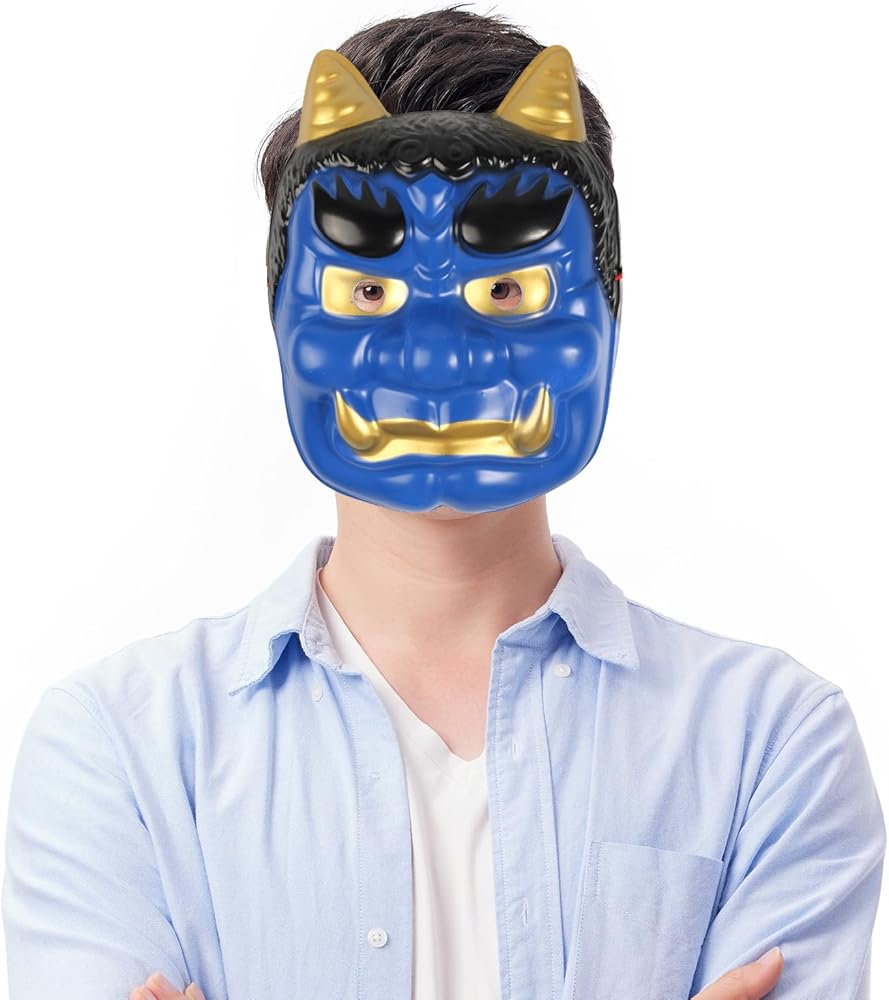 Amazon | [HWAFEI] 鬼のお面 年の面 鬼 節分 鬼マスク お面 豆まき