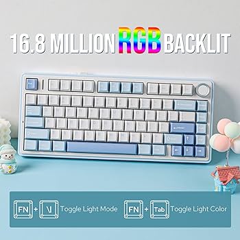 Amazon | EPOMAKER x Aula F75 ゲーミングキーボード ガスケット