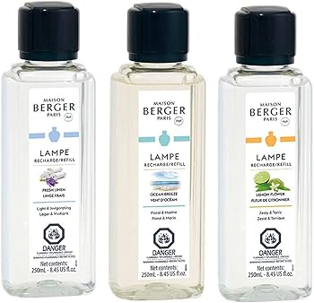 Amazon.com: Lampe Berger Fragrance Trio Refill for Home Fragrance
