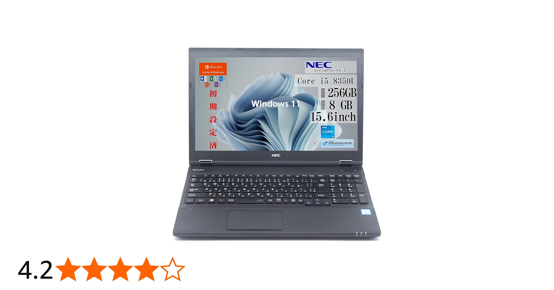 Amazon.co.jp: 【整備済み品】 NEC 15.6型 ノートPC VX ノートパソコン