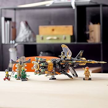 Amazon.com: LEGO NINJAGO Legacy Boulder Blaster 71736 Airplane Toy