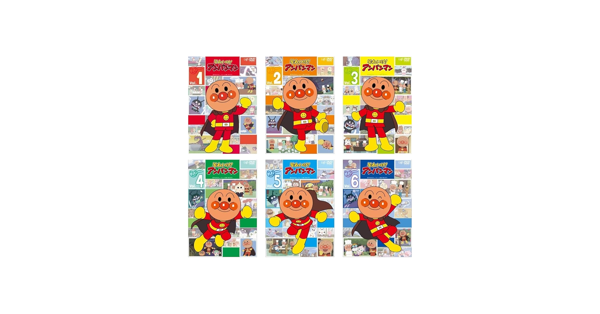 Amazon.co.jp: それいけ!アンパンマン'22 [レンタル落ち] 全6巻セット