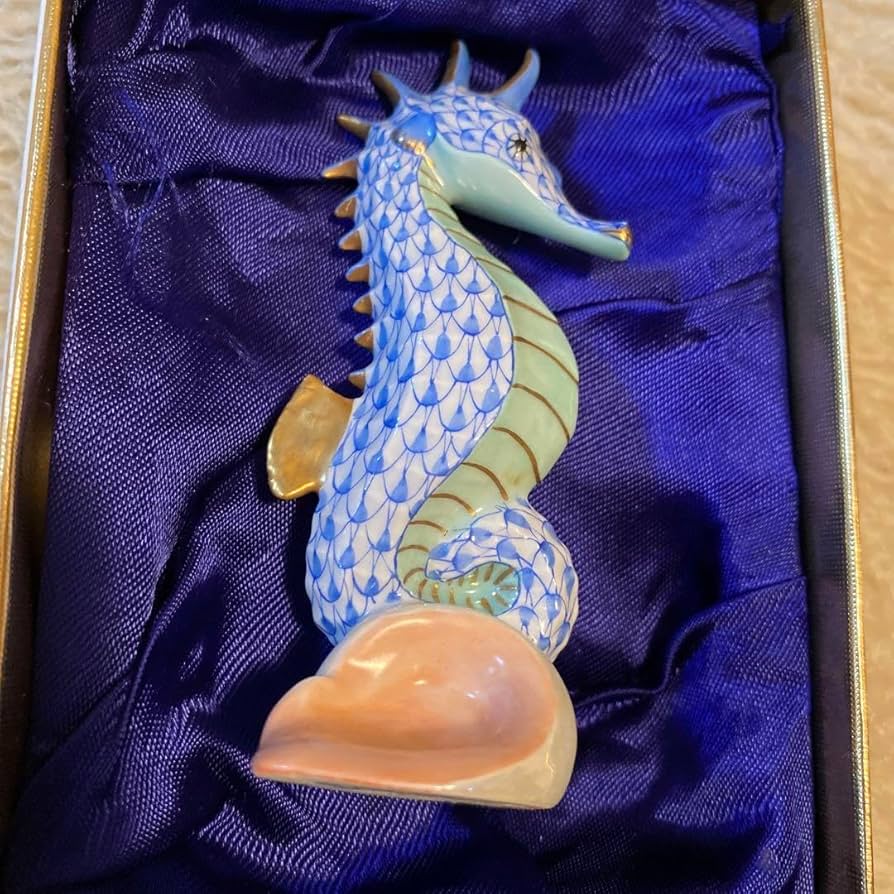 Amazon.co.jp: ヘレンド ゾディアック タツノオトシゴ 竜の落とし子