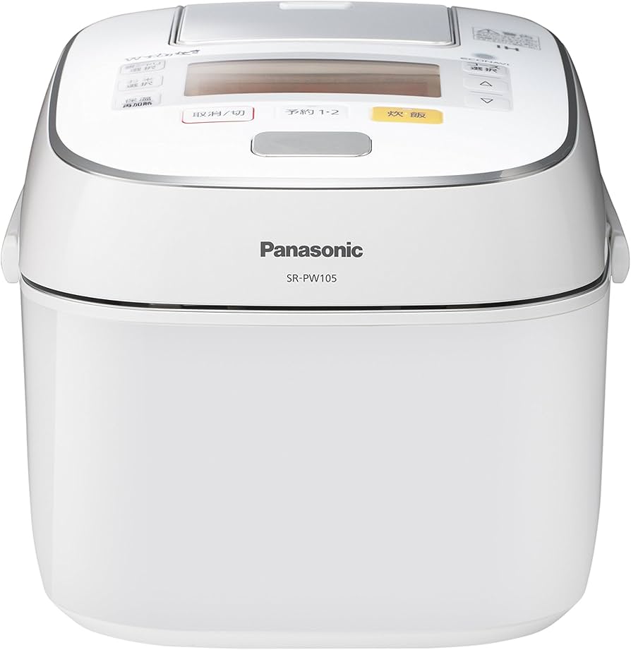Amazon | パナソニック 5.5合 炊飯器 圧力IH式 Wおどり炊き ホワイト