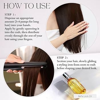 Amazon.com: Re-Fa Lock Oil Light | Japanese Hair Styling Oil for