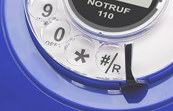 Opis 60s Cable with Classic Black German Post Rotary Dial Inlay