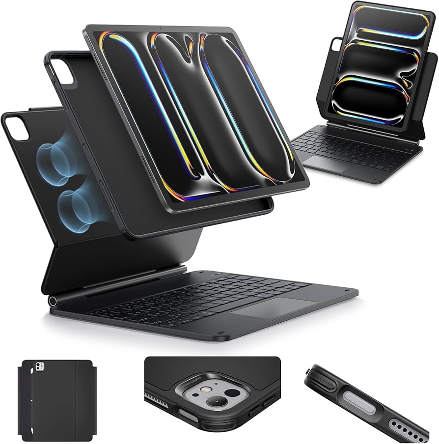 Amazon.com: ESR [Upgraded] iPad Air 13 Inch Case Keyboard (M3/M2