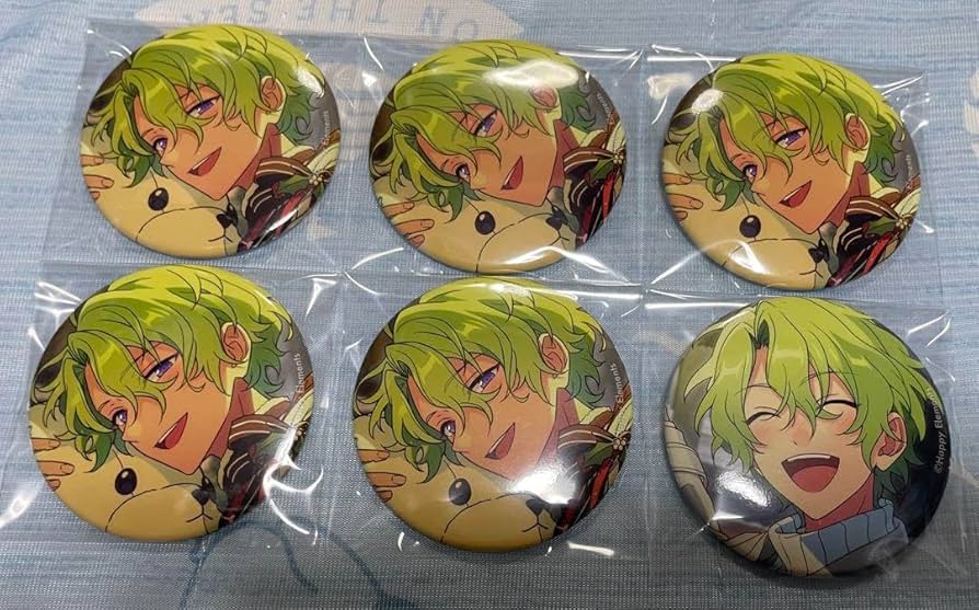 最安値 あんスタ 巴日和 フィーチャースカウト缶バッジ 80個 最安値 あん