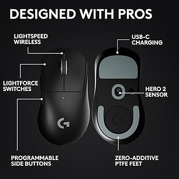Amazon.com: Logitech G PRO X Superlight 2 DEX Wireless Gaming