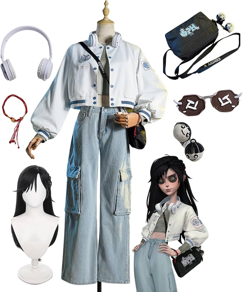 Amazon.co.jp: [HAOJEE]第5人格骨董商(戚十一）コスプレ衣装 応援団