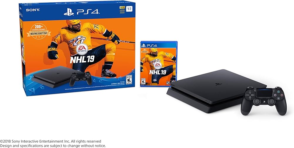 Amazon.com: Sony PlayStation 4 1TB Slim - NHL 19 Bundle Edition