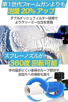 Amazon | MJJC 【ケルヒャー用フォームキャノンS＋神泡シャンプー