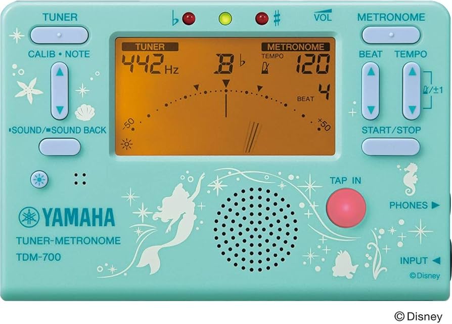 Amazon | ヤマハ ディズニーチューナーメトロノーム アリエル TDM