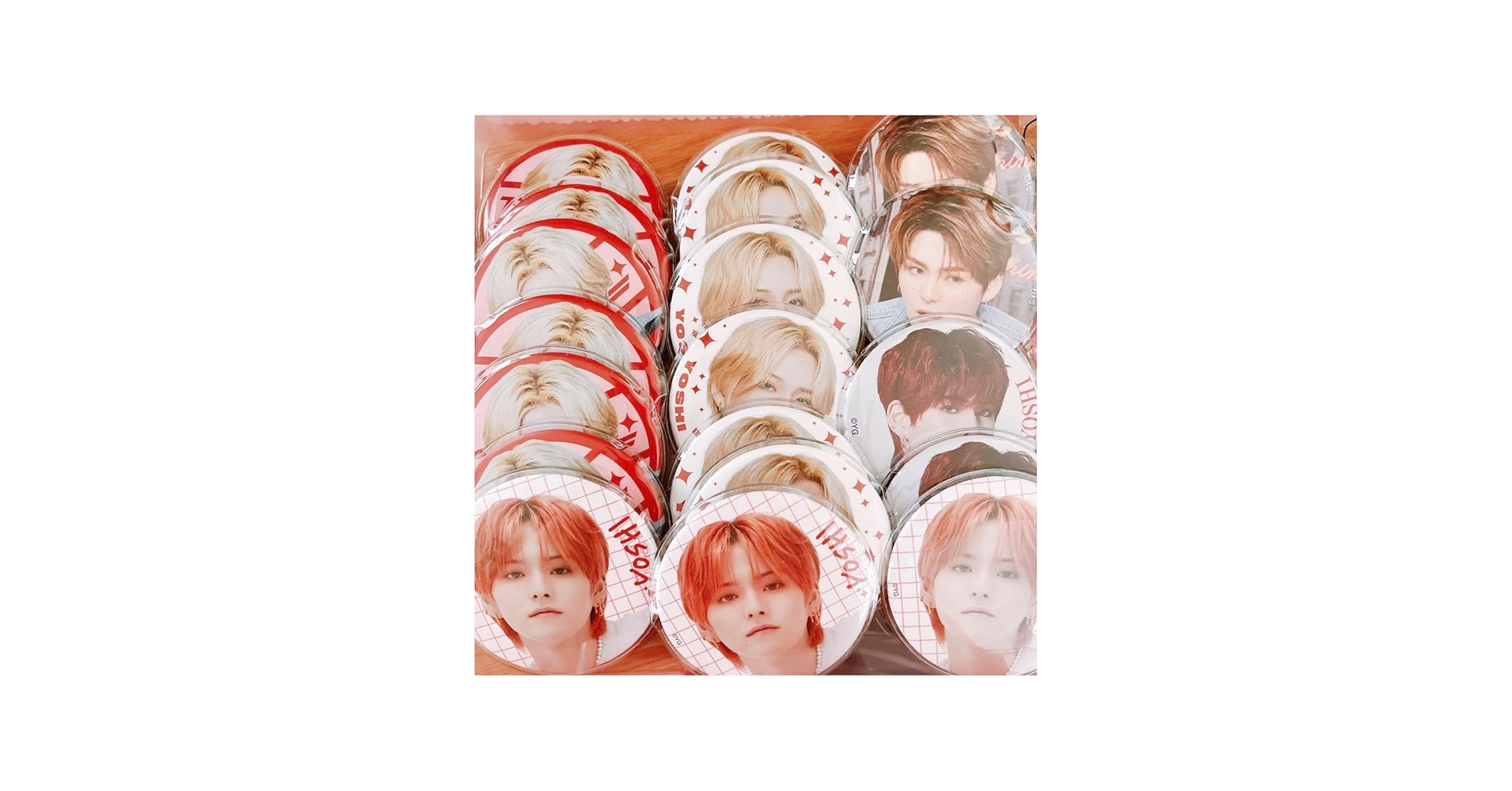 Amazon | treasure ヨシ ヨシノリ 芳典 缶バッジ セット 韓国 KPOP