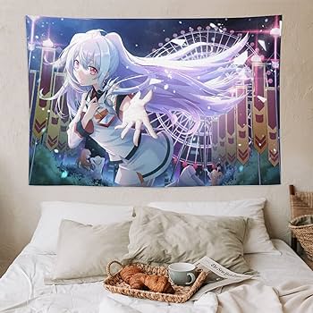 Amazon.co.jp: タペストリー 可愛い アニメ柄 プラスティック