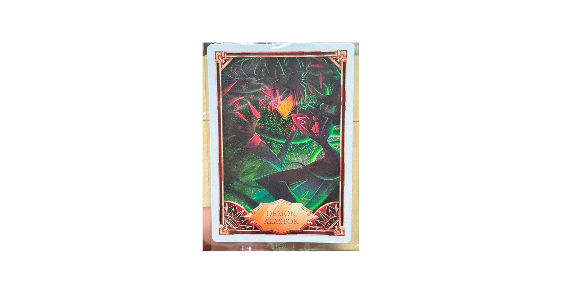 Amazon.co.jp: ハズビンホテル アラスター プロモカード hazbin hotel