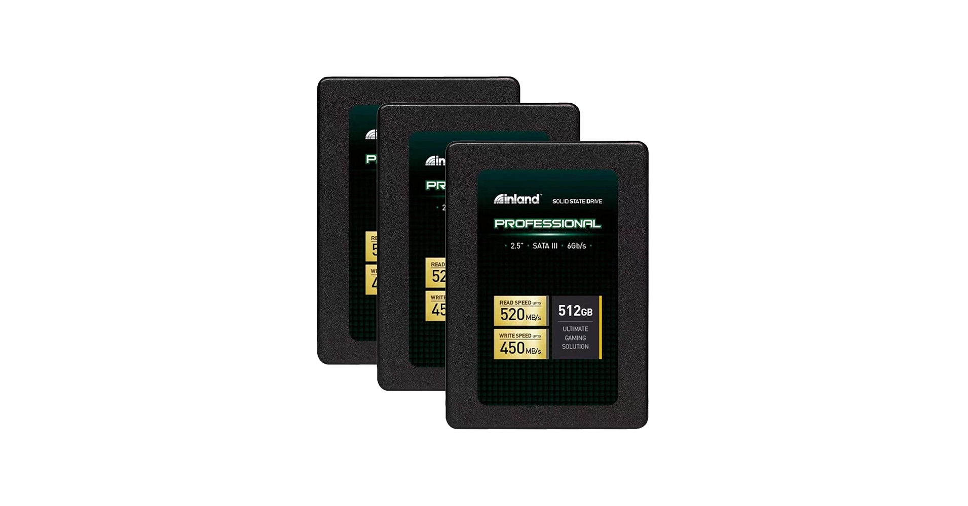 Amazon.com: Inland Professional 3 Pack 512GB SSD SATA III 6Gb/s