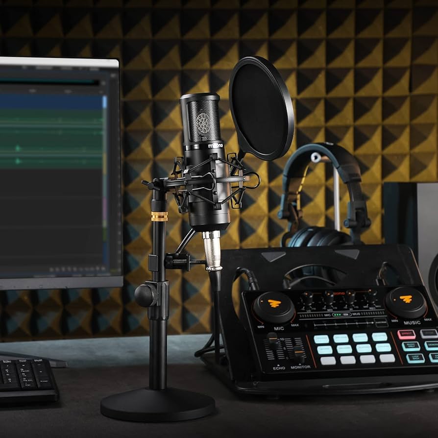 Amazon.co.jp: MAONO XLR-3.5mmマイク コンデンサーマイク マイク