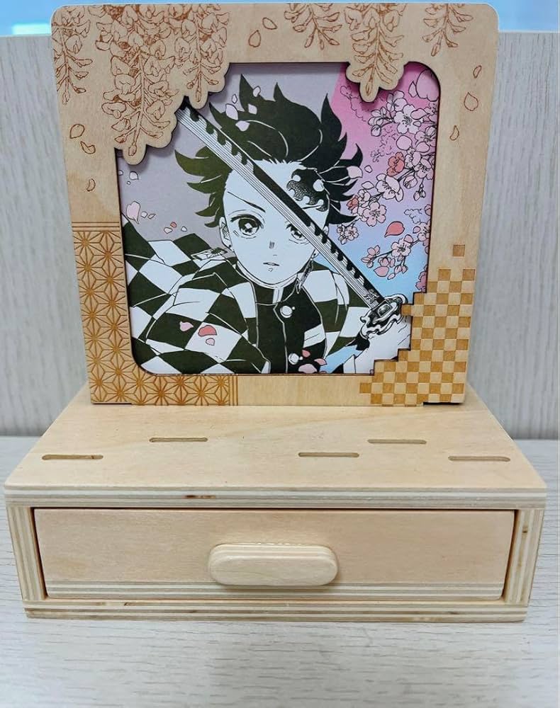 鬼滅の刃 JCS限定 2024 木製カレンダー コースター 義勇 錆兎 鬼滅の刃