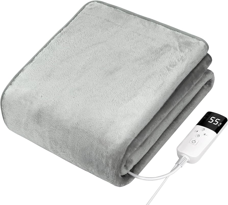 Amazon.co.jp : Aliliy 電気毛布 敷き ホットカーペット 160x80cm