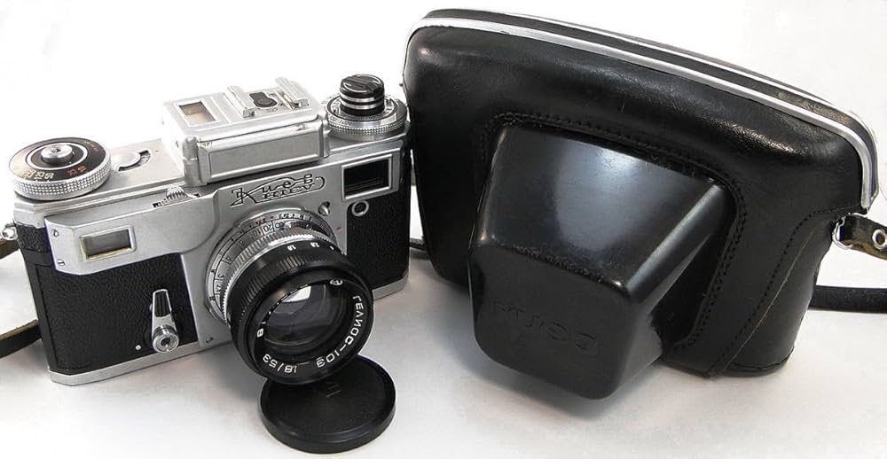 Amazon.co.jp: kiev-4 m 4ロシアContax RF 35 mmカメラhelios-103 53