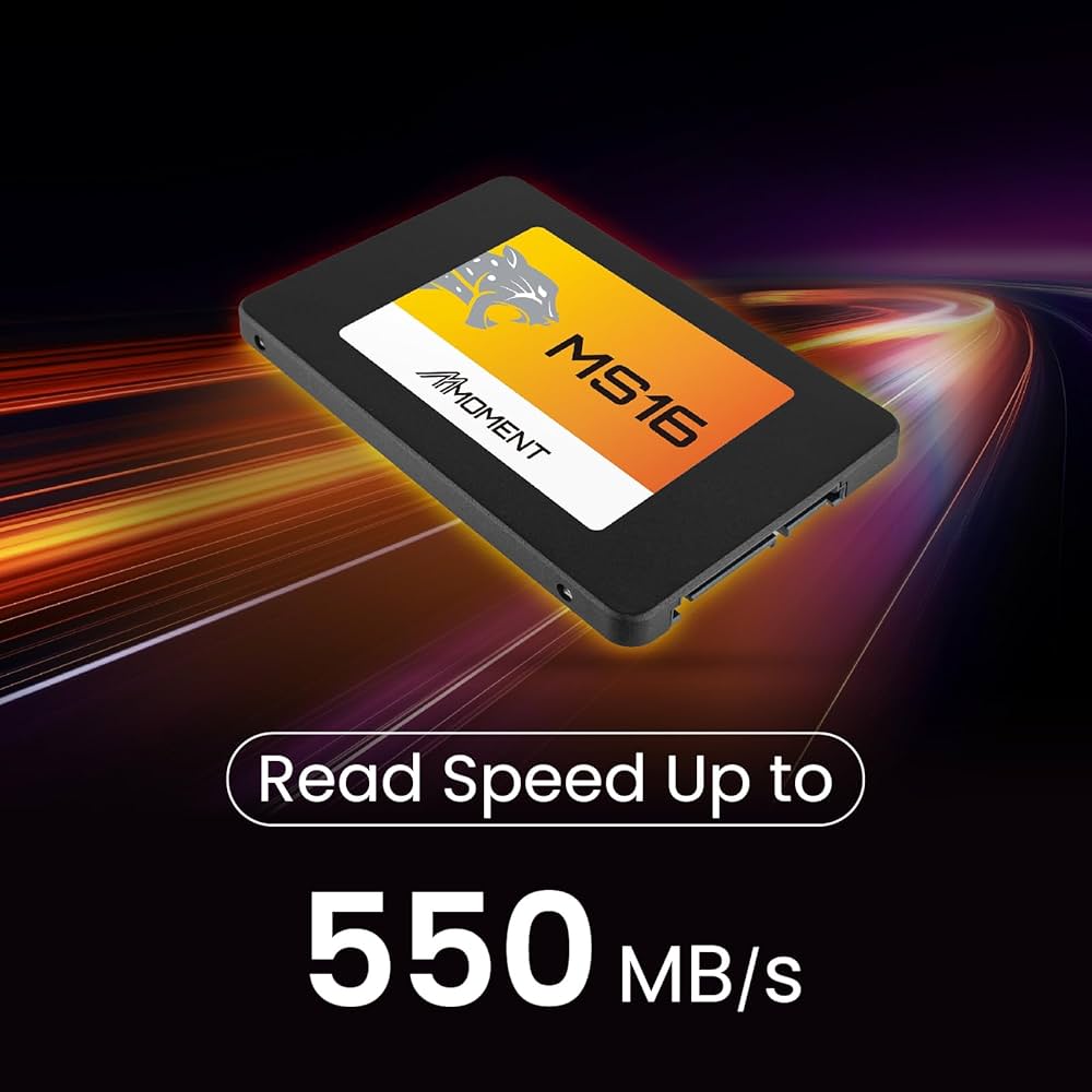 Amazon | MMOMENT MS16 512GB 2.5インチ SSD SATA3 6Gb/s (最大読込