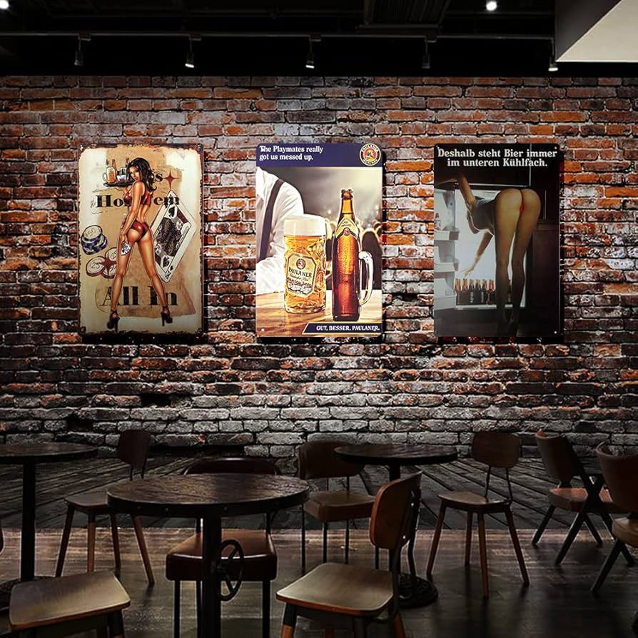 Amazon.co.jp: ATCKER「アタカル」メタルプレート レトロ アメリカン